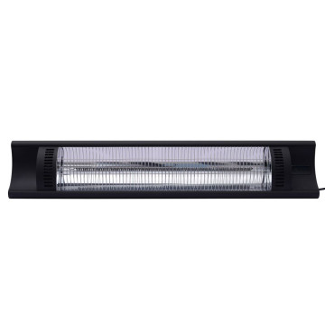 Bola terrasse infrarød varmestråler, HENDI, svart, 230V/2500W, 912x185x(H)174mm