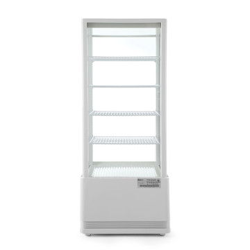 Kjøle vitrineskap, 98 l, Arktic, hvit, 230V/210W, 444x397x(H)1100mm