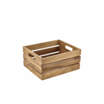 Acacia Wood Box/Riser GN 1/2