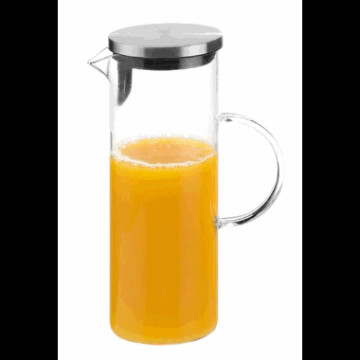 Glasskanne med lokk 1.5L