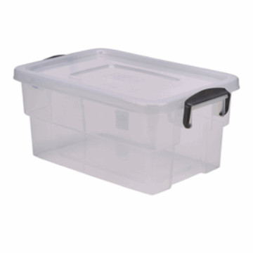 Storage Box 13L W/ Clip Handles
