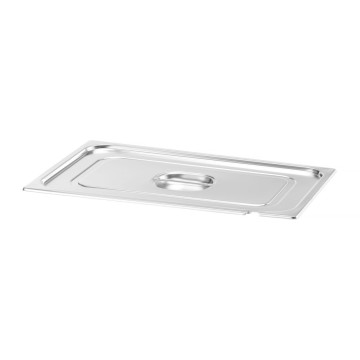 Lokk til GN-beholdere med skjefordypning, HENDI, Profi Line, GN 1/1, 530x325mm