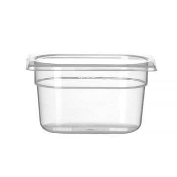 Beholder GN 1/9 polypropylen, HENDI, Profi Line, 1,0, GN 1/9, 1L, Transparent, 176x108x(H)100mm