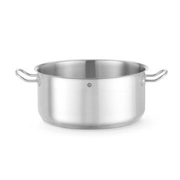 Langkokepanne lav - uten lokk, HENDI, Kitchen Line, 12L, âŒ€320x(H)150mm