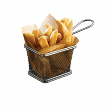 Serving Fry Basket Rect 12.5 X 10 X 8.5cm