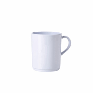 Genware 10oz Melamine Mug White