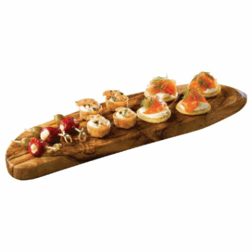 Olive Wood Rustic Platter 45 x 13cm+/-
