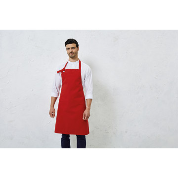 P130 Calibre Bib Apron Sølv