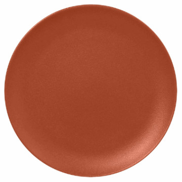 Neofusion tallerken uten fane 15cm. brun