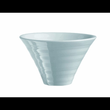 Konisk bolle 10.2x6 cm. EHG porselen