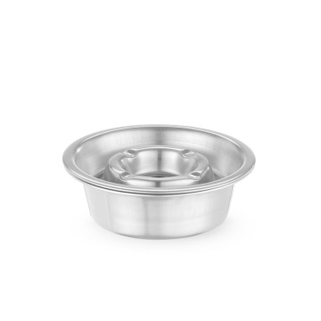 Askebeger med nedre brett, HENDI, âŒ€140x(H)40mm