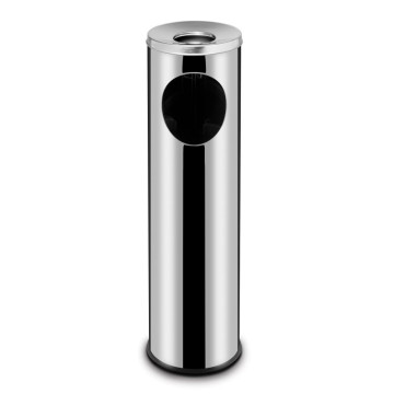 Stående avfallsbeholder med askebeger, HENDI, 15L, âŒ€200x(H)700mm