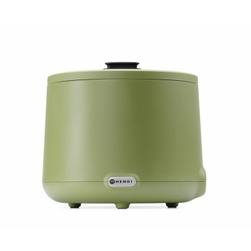 Suppekjele HENDI UNIQ, HENDI, designet av Robert Bronwasser, 8L, Grønn, 220-240V/500W, âŒ€365x(H)325mm