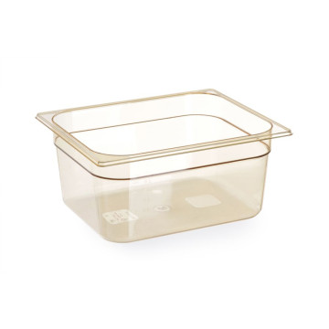 GN 1/2 beholder, motstandsdyktig mot høye temperaturer, HENDI, GN 1/2, 9L, Transparent, 325x265x(H)150mm
