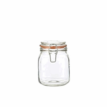 Genware Glass Terrine Jar 1L "Norgesglass" 11x15cm