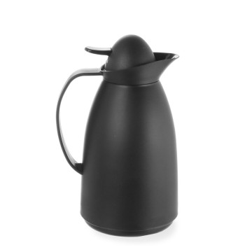 Vakuummugge med innvendig glassflaske, HENDI, 1L, svart, âŒ€140x(H)268mm