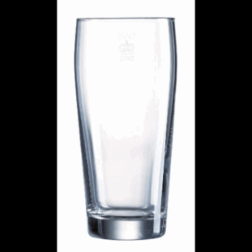 Willy Becher(Biconique). ølglass 48 C