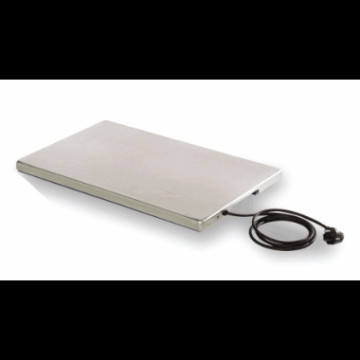 Lav varmeplate GN 1/1 53x32.5x3.8cm u/termostat