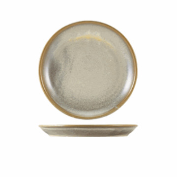 TerraPorcel Matt Grey Coupe Plate 19cm