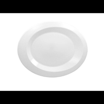 GIRO. oval tallerken 30x24cm