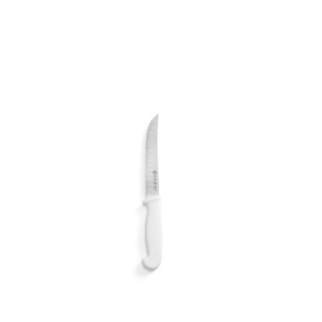 Universalkniv med grantonkant, HENDI, lang modell, Hvit, (L)230mm