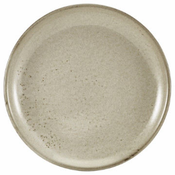 Terra Porcelain Grey Coupe Plate 24cm