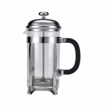 Stål/glass Presskanne 6-8 kopp 1ltr.