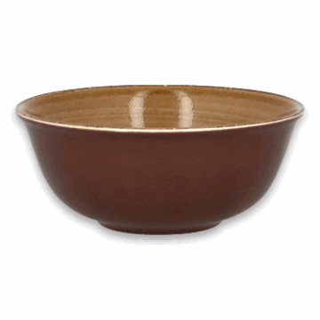 TWIRL ris bolle Ø:16cm 58cl shell - brun