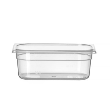 Beholder GN 1/4 polypropylen, HENDI, Profi Line, GN 1/4, 2,8L, Transparent, 265x162x(H)100mm