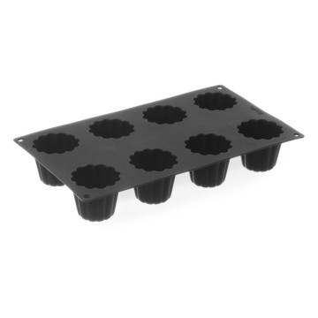 Cannele Bordelais Ã¸54Ã—(H)48 silikonstøtteform, HENDI, GN 1/3, âŒ€54x(H)48mm