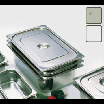 1/2 GN 100 mm Perf.kantine m htg 26.5x32.5 cm