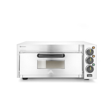 Pizzaovn kompakt, HENDI, sølv, 230V/2000W, 580x560x(H)275mm