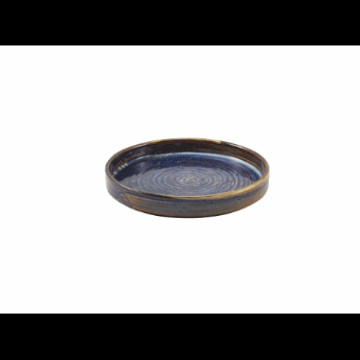 Terra Porcelain Aqua Blue Presentation Plate 18cm