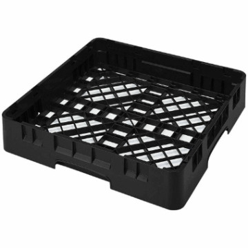 Oppvaskkurv glass åpen sort BR258