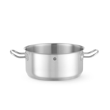 Kokepanne lav - uten lokk, HENDI, Kitchen Line, 4,9L, Ø240x(H)110mm