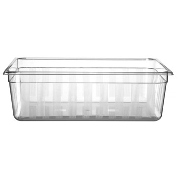 Beholder GN 2/1, HENDI, GN 2/1, 58L, Transparent, 650x530x(H)200mm