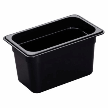 Cambro kantine 1/4-150 mm sort 26.5x16.2 cm
