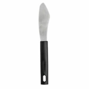 Smørkniv Jonas rfr stål/svart ht 21.3 cm