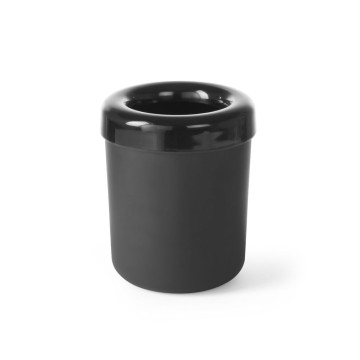 Søppelbøtte eller bestikkholder, HENDI, svart, âŒ€130x(H)160mm