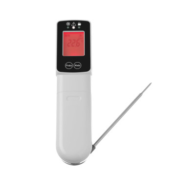 Infrarødt termometer med sonde, HENDI, 39x53x(H)158mm