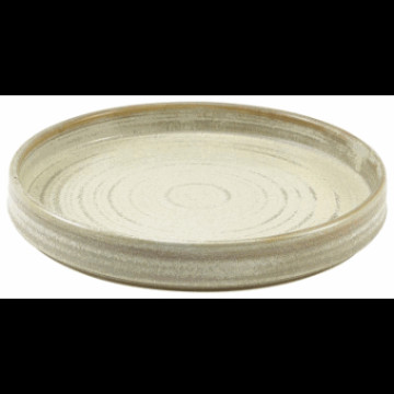 Terra Porcelain MATT GREY Presentation Plate 21cm