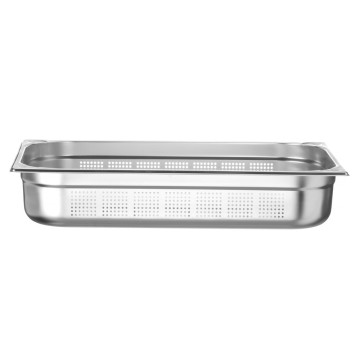 Beholder GN 1/1 perforert, HENDI, Kitchen Line, GN 1/1, 14L, (H)100mm