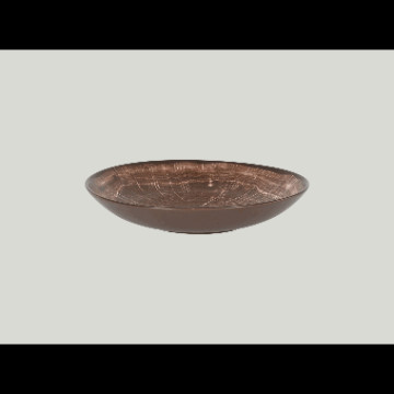 Woodart Tallerken dyp coupe 23cm "eikebrun" (mørkest)
