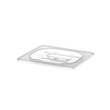 Lokk til GN-beholdere, GN 1/6, Transparent, 176x162mm