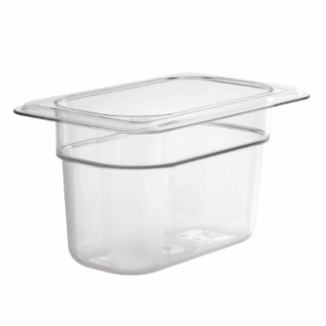 Cambro kantine 1/9-100 mm klar polycarbonat 17.6x10.8 cm