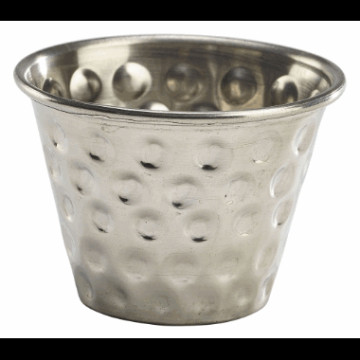 Ramekin. hamret rustfritt stål 7cl.