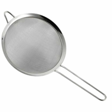 Sil rustfri m/ stålhåndtak   20cm