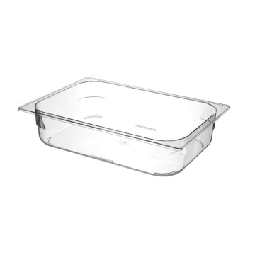Polykarbonat iskrembeholder, HENDI, 5L, gjennomsiktig, 360x250x(H)80mm