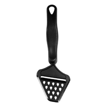 Ostehøvel Jonas svart plast. med hull 21cm