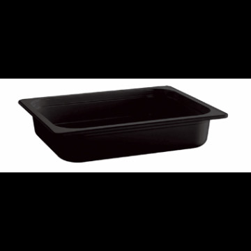 Melamin kantine svart 1/1GN 65mm 7.1ltr